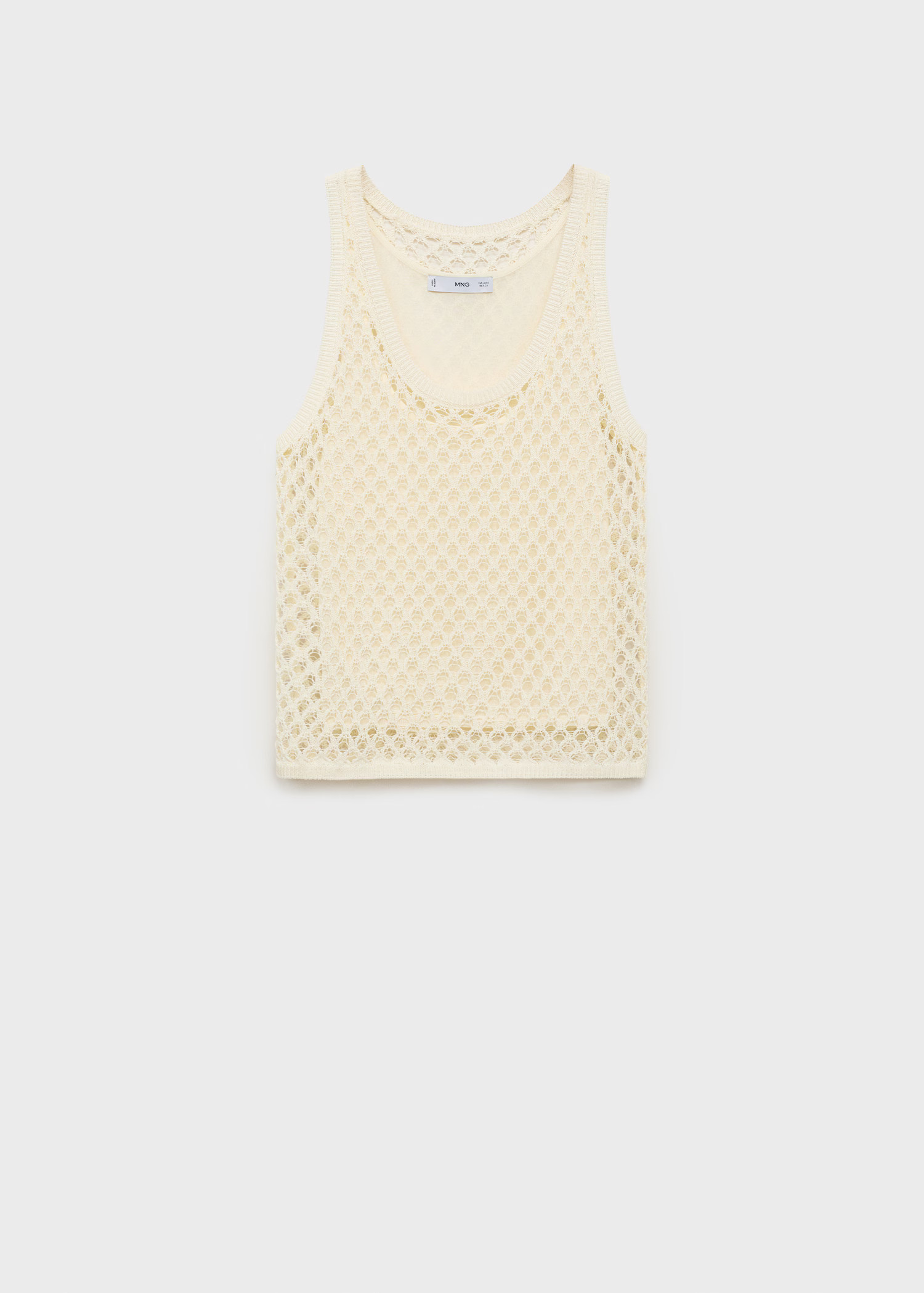 Crochet top with straps - Women | MANGO United Kingdom | MANGO (UK)