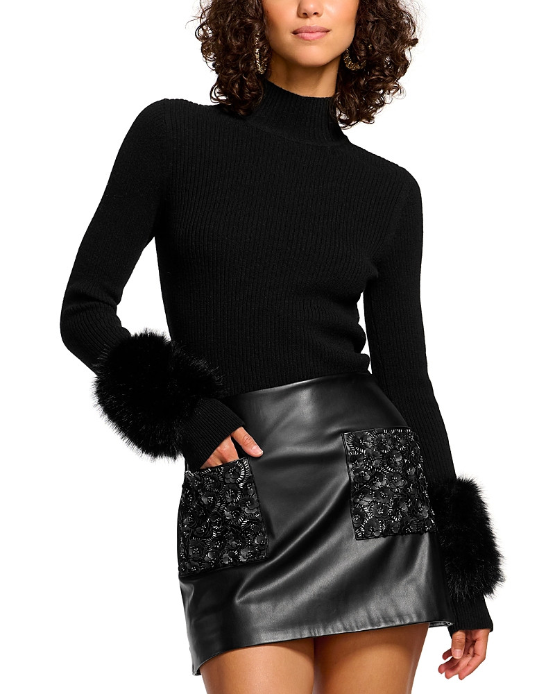 Ramy Brook Emelian Faux Leather Mini Skirt | Bloomingdale's (US)