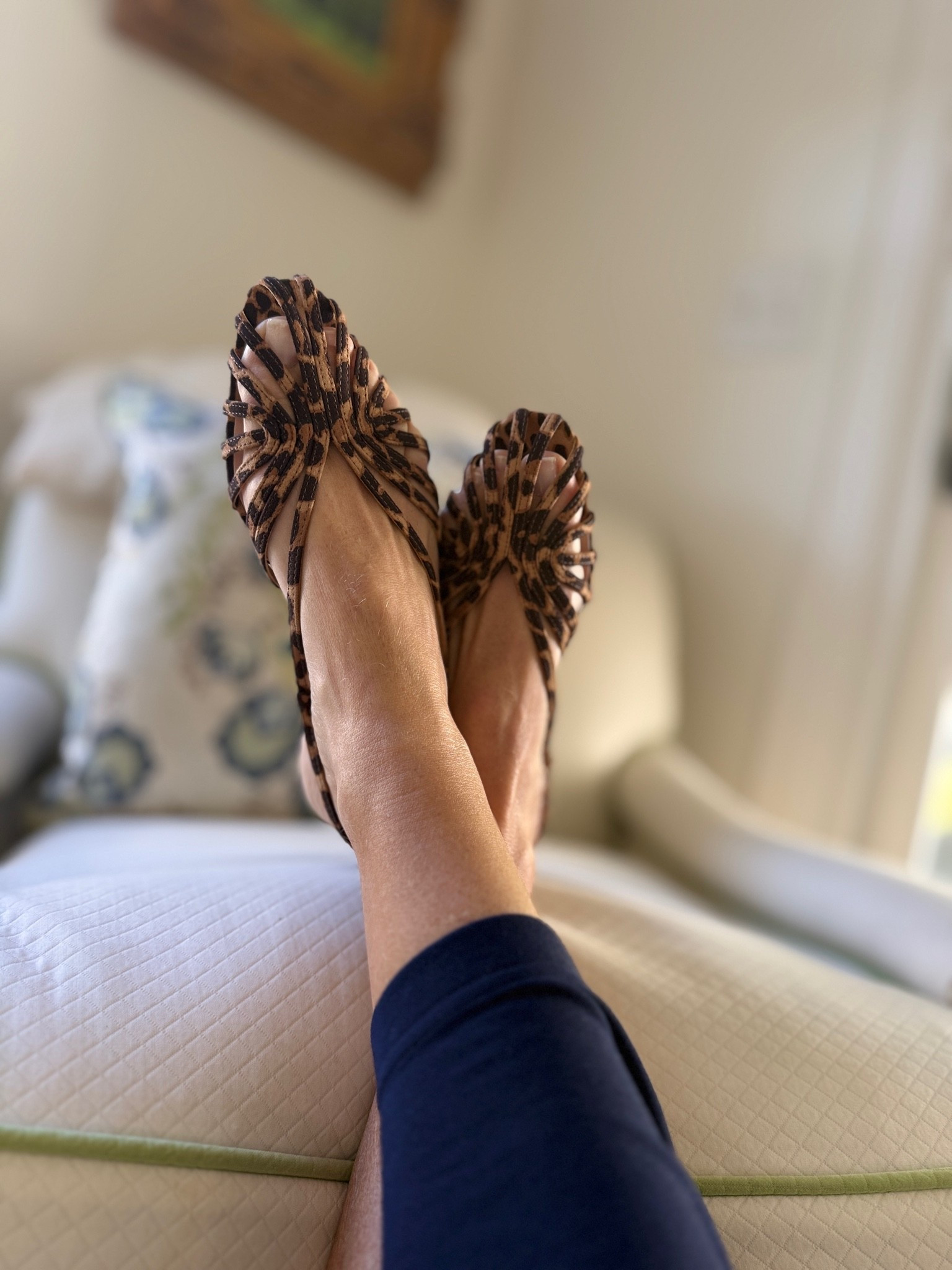 Wearing these leopard sling back flats daily. They are a 10/10

#LTKootd #LTKOver40 #LTKTravel