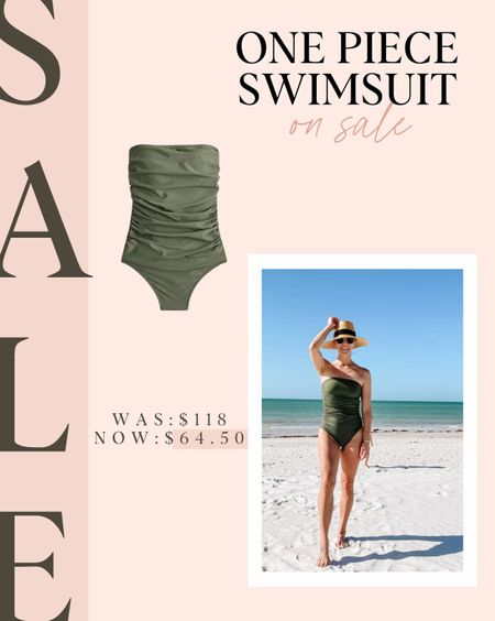 My favorite swimsuit is on sale right now! 

#LTKsalealert #LTKSeasonal #LTKswim