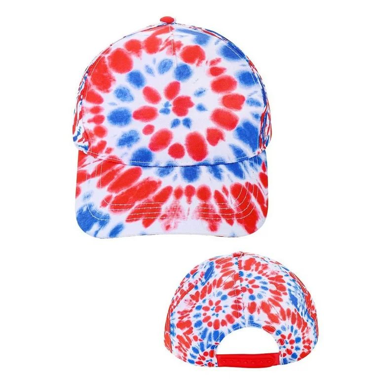 Way to Celebrate Americana Tie Dyed Hat | Walmart (US)