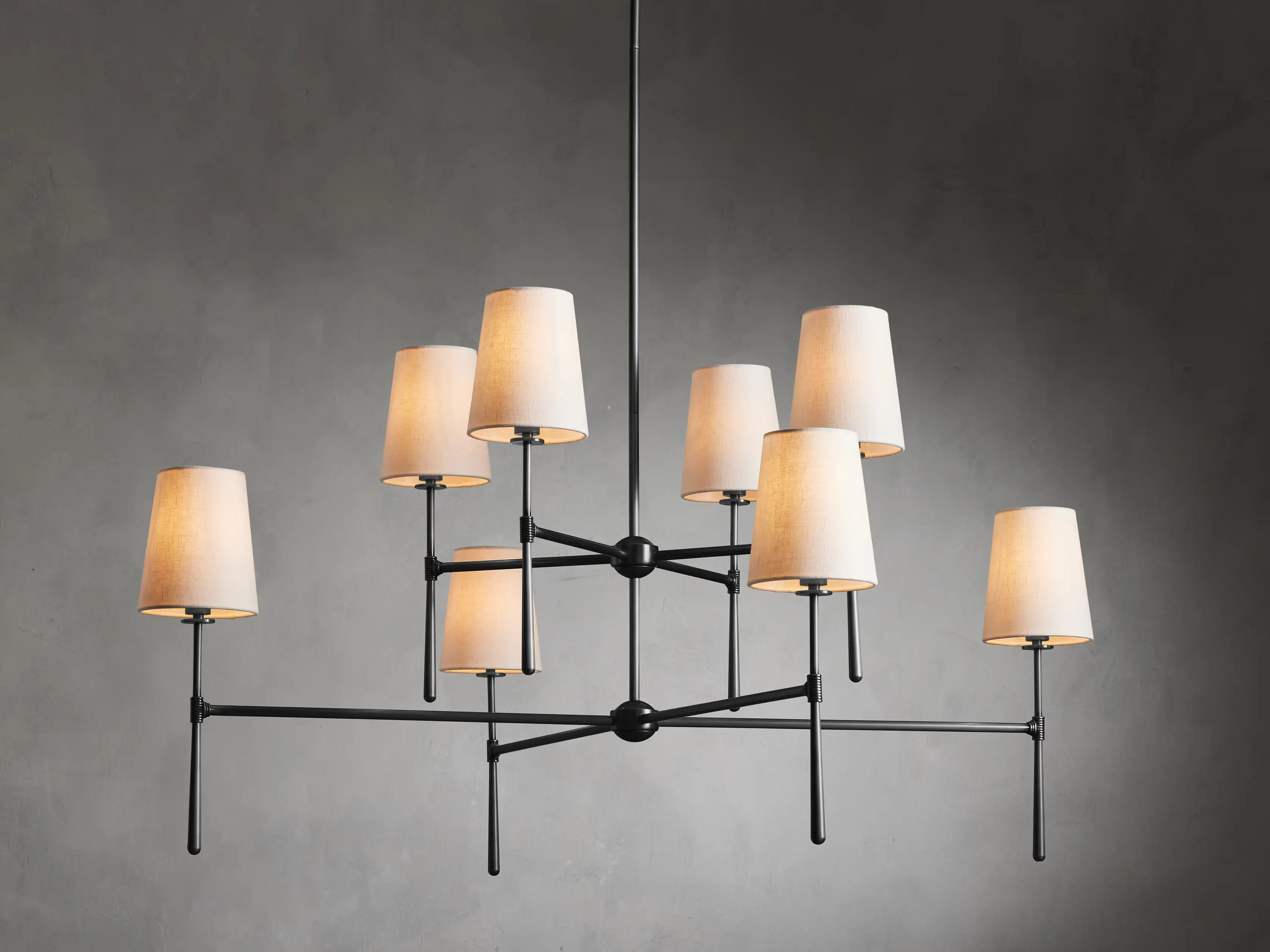 Rhodes 2-Tier Round Chandelier | Arhaus