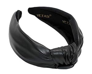 YETASI Head bands for Women's Hair are Uniquely Made of Non Slip Material for Your Comfort. Black... | Amazon (US)