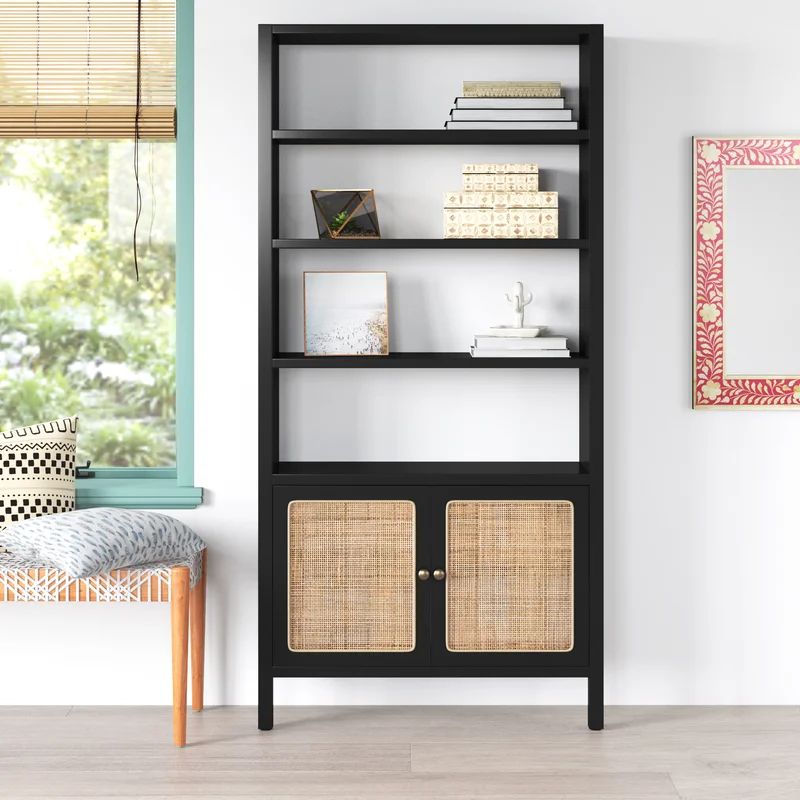 Shaelyn 74'' H x 35'' W Standard Bookcase | Wayfair North America