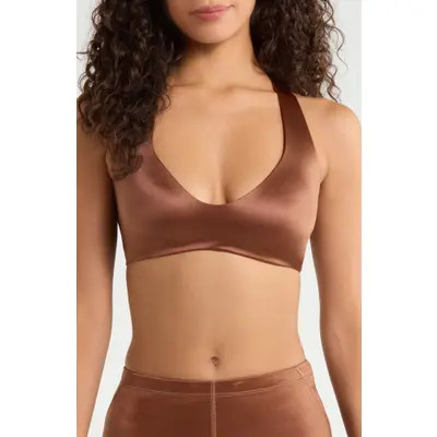 Shine Plunge T-Back Bra | Nordstrom