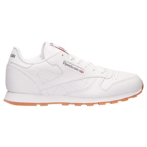 Kids' Grade School Reebok Classic Leather Casual Shoes | Finish Line (US)