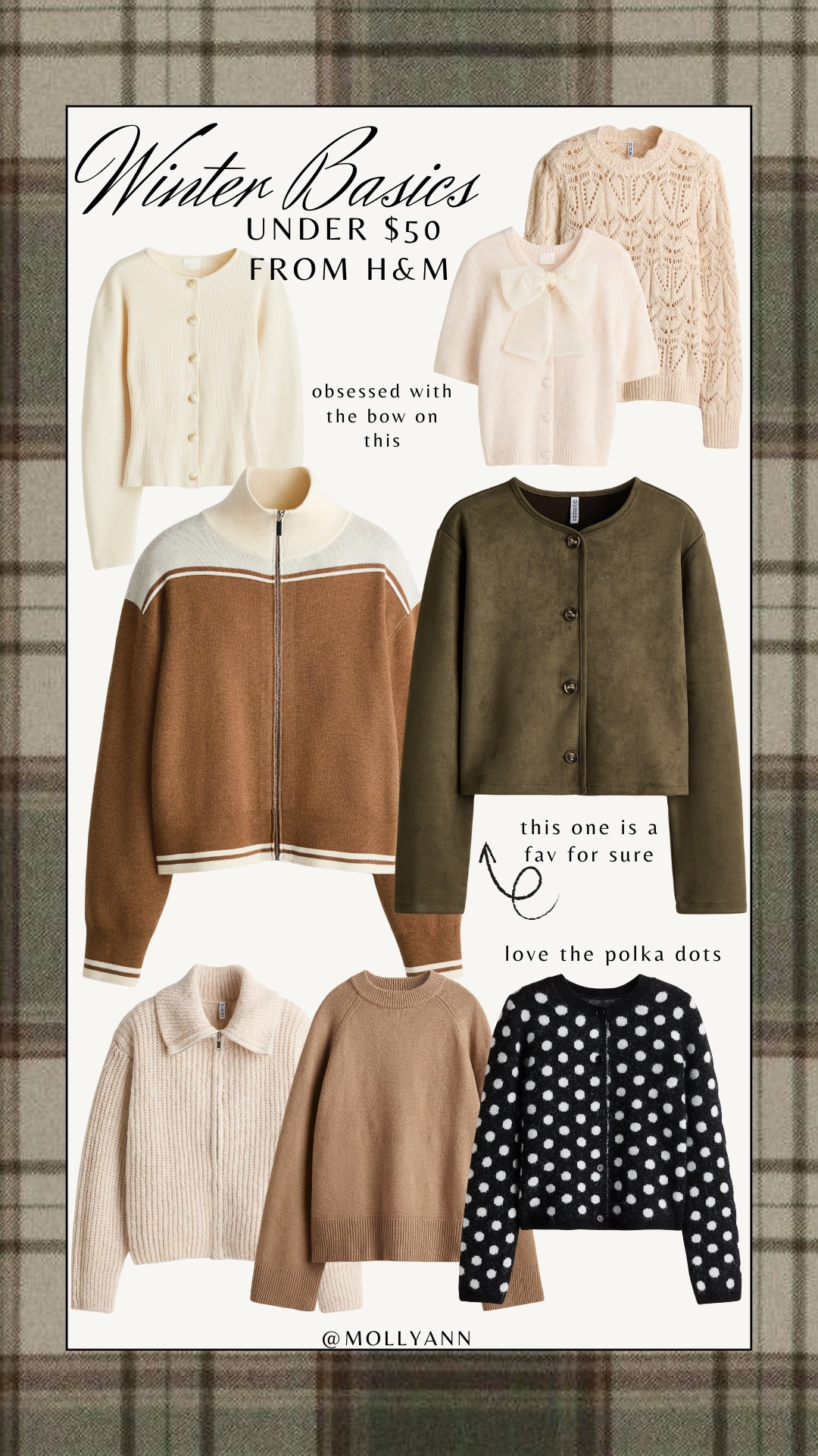 Winter cozy essentials 
H&M sweaters 

 

#LTKFindsUnder100 #LTKFindsUnder50 #LTKSeasonal