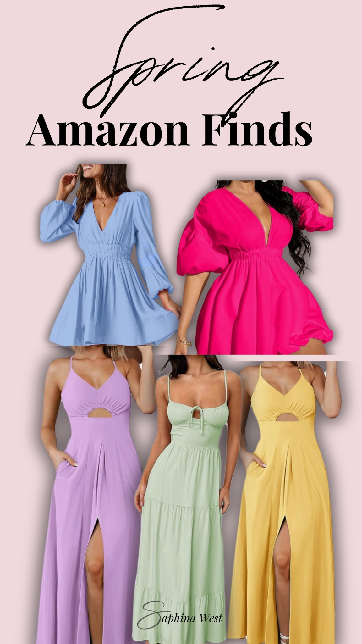 Flowy and comfy dresses for spring! Dress them up or down 🌸

#LTKFindsUnder100 #LTKMidsize #LTKSpringSale