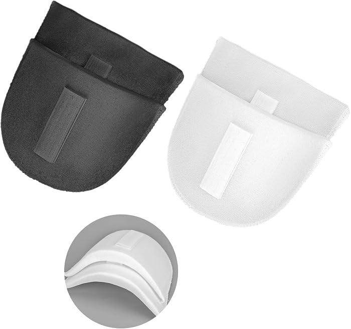 COMNICO 2 Pairs Sewing Shoulder Pads Thickness 1.5cm Sponge Breathable Set-in Pads Sloping High L... | Amazon (UK)