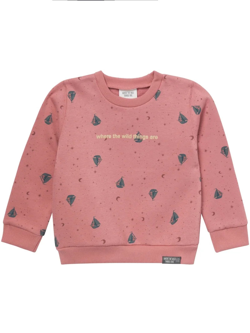 Modern Moments x Where the Wild Things Are Baby and Toddler Neutral Elevated Sweatshirt, Sizes 0/... | Walmart (US)