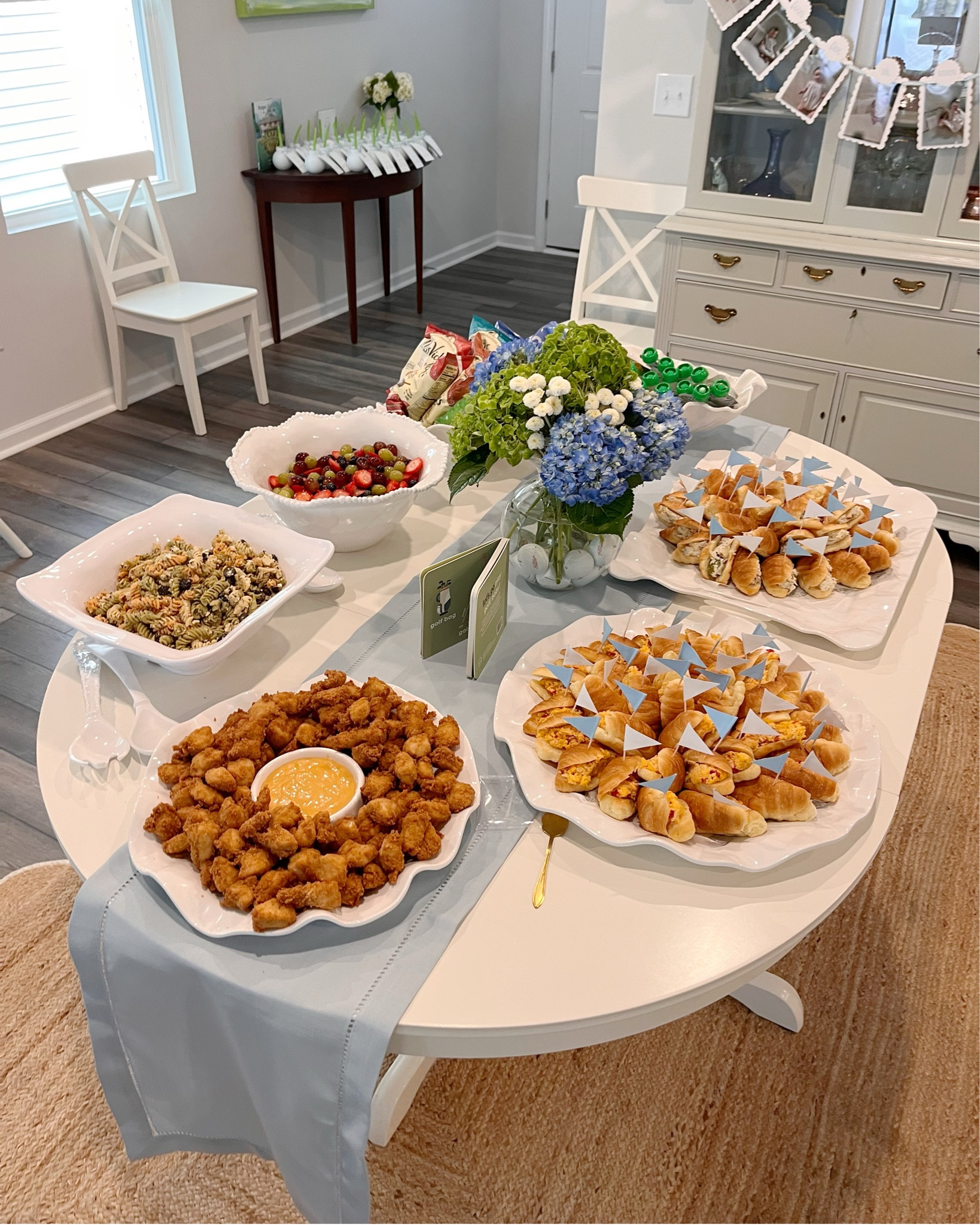 All of the details of the sweetest girly golf themed 1st birthday party for my baby girl! Next up - the food! I used a lot of our wedding gifts for serving platters, my baby girl’s golf themed books for decor, and added some cute golf themed touches from Amazon

#LTKParties #LTKBaby #LTKHome