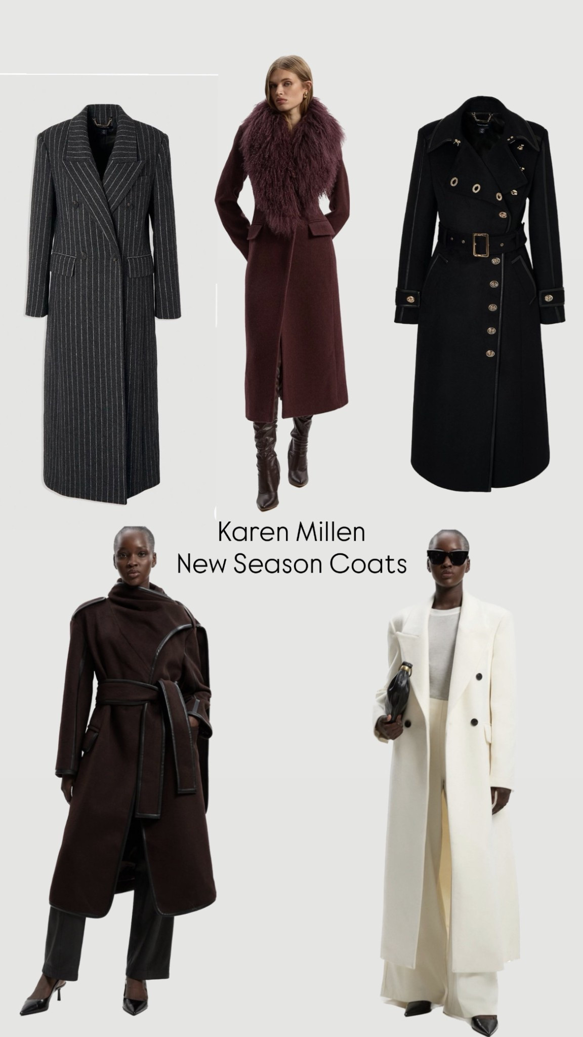 New season Karen Millen Coats

#LTKFashionMonth #LTKautumn #LTKeurope