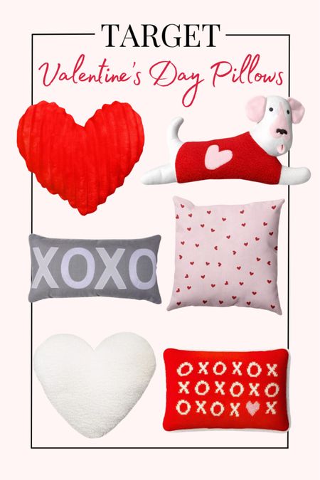 Target Valentine’s Day pillows! Vday decor, Vday throw pillows 

#LTKhome #LTKfindsunder50 #LTKSeasonal