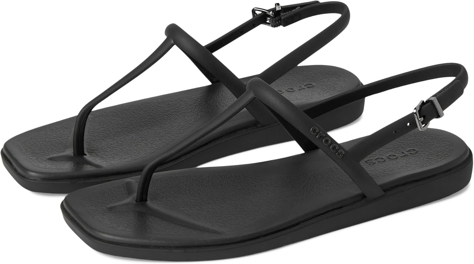 Crocs Women's Miami Thong Sandal Flat | Amazon (US)