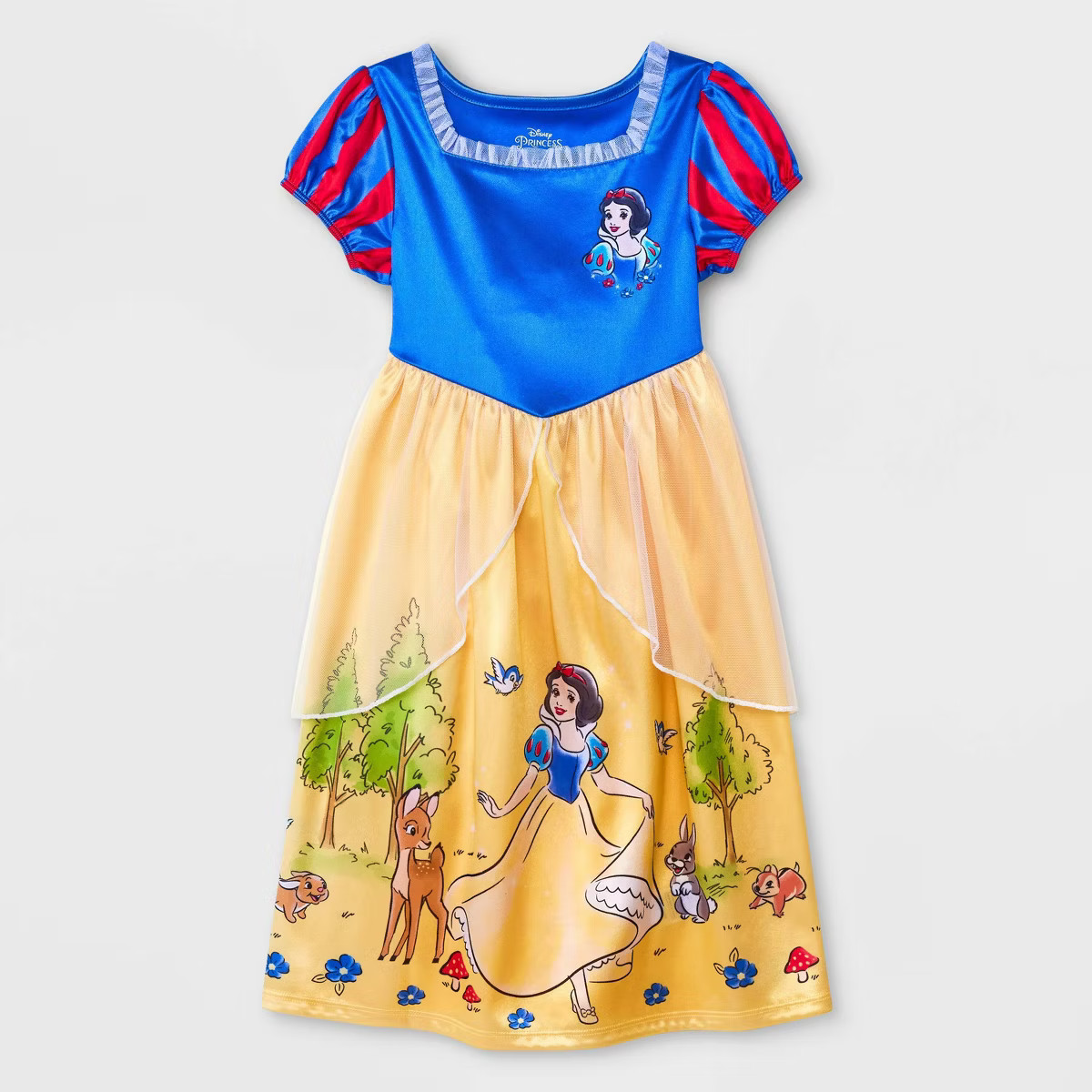 Toddler Girls' Disney Princess Snow White NightGown Pajama - Blue 3T | Target