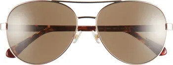averie 58mm gradient aviator sunglasses | Nordstrom
