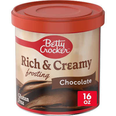 Betty Crocker Rich & Creamy Chocolate Frosting - 16oz | Target