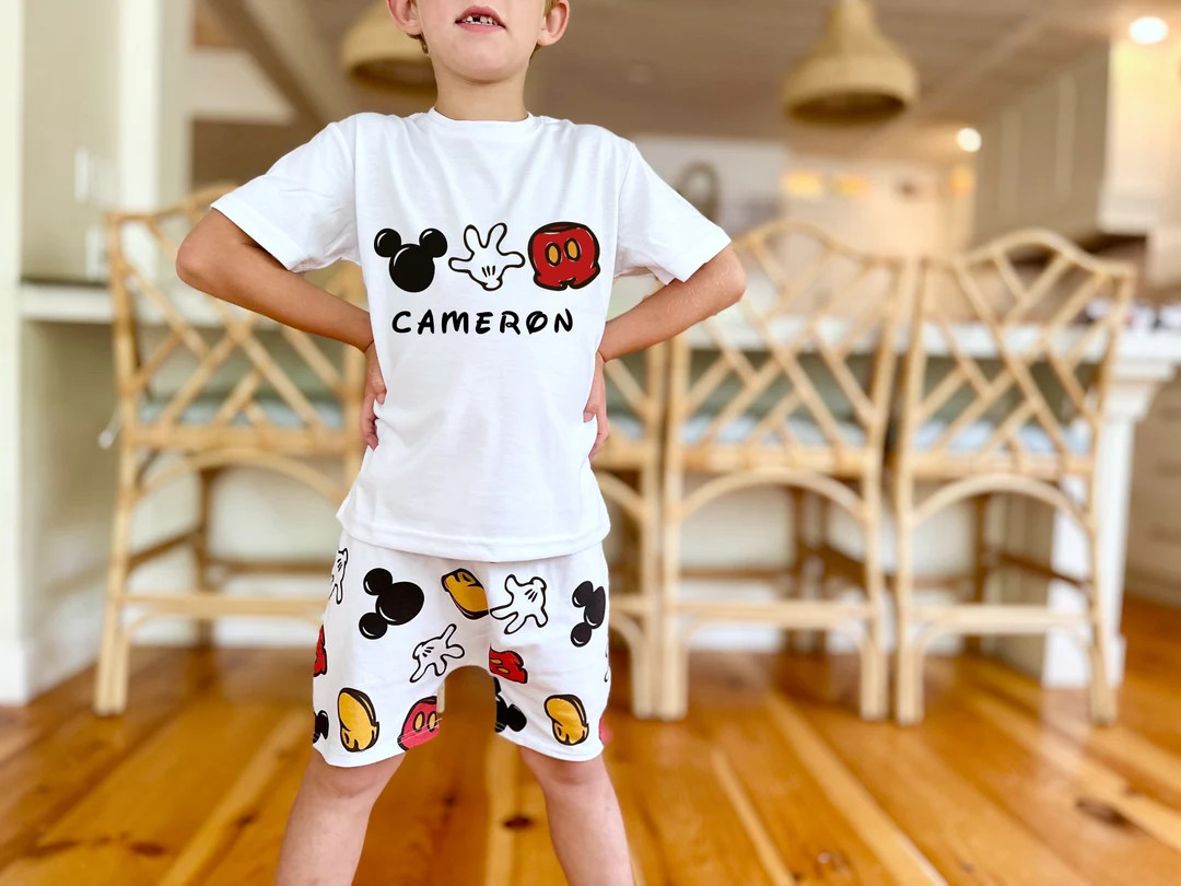 Custom Mickey Magic Shirt , Magic Kingdom Set, Disney Vacation Tee kids & baby Disney Outfit, Kid... | Etsy (US)