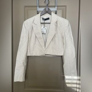 ZARA Cropped Blazer | Poshmark