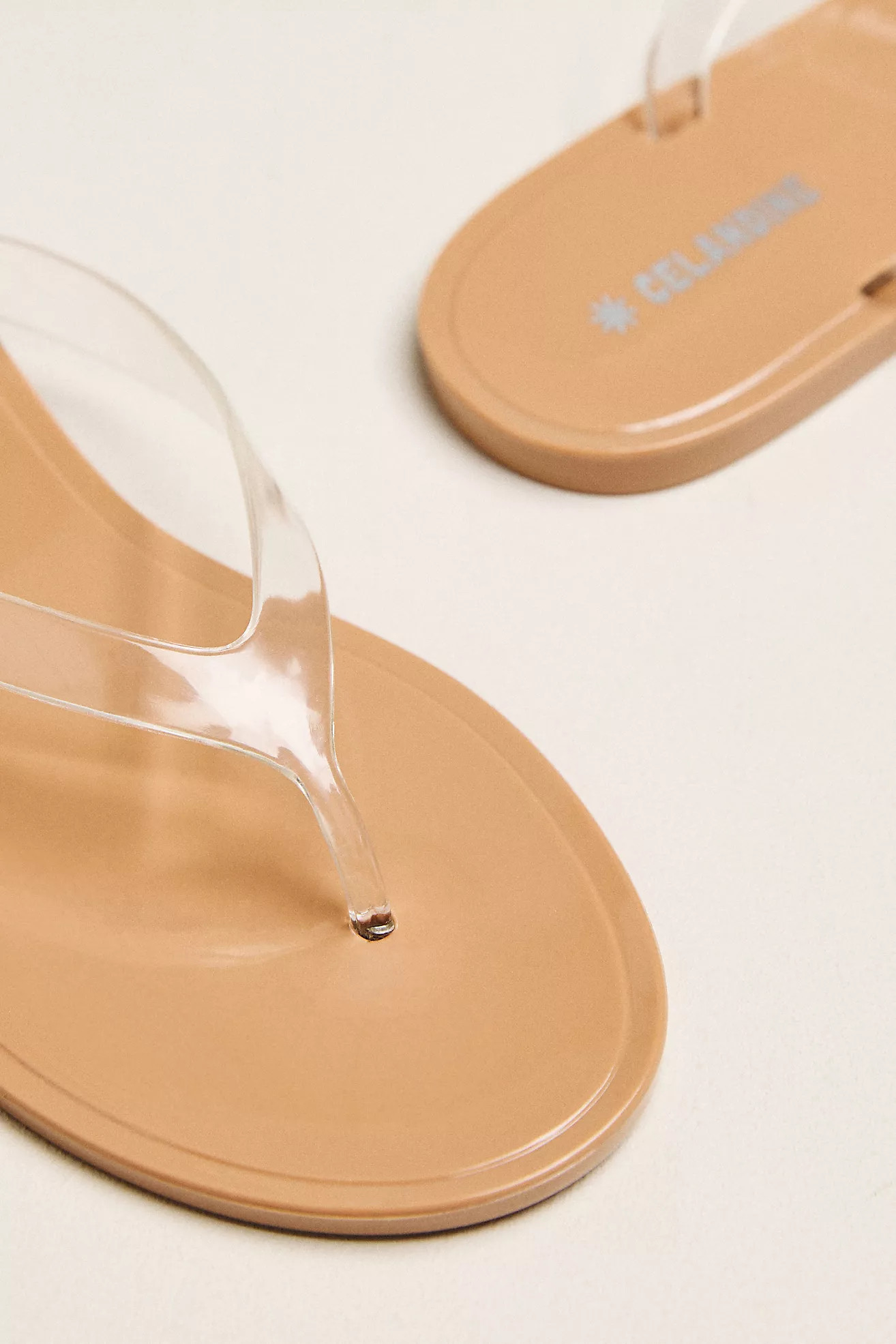 Celandine Jelly Flip Flops | Anthropologie (US)