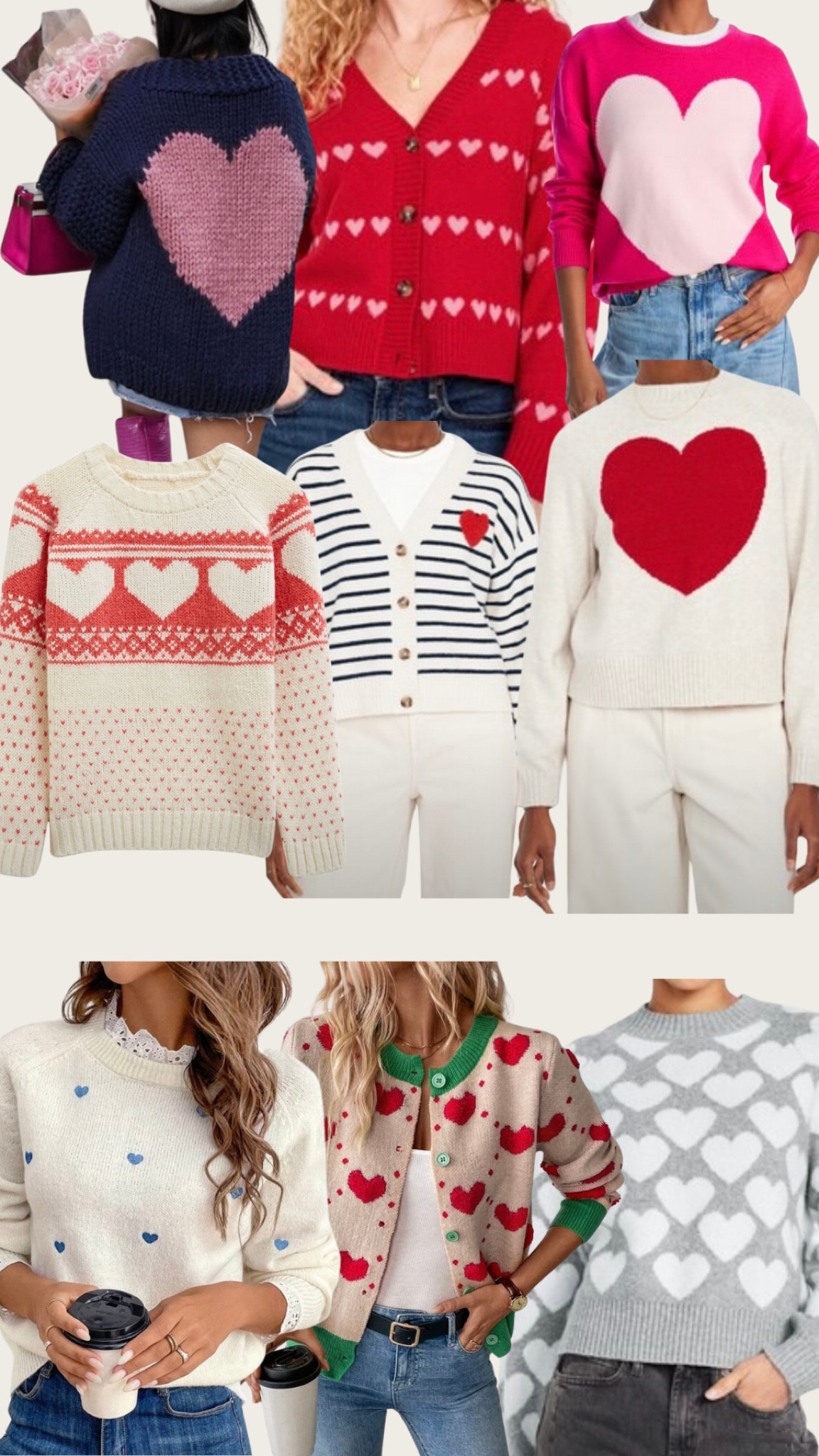 Sweaters for Sweetheart’s Month! ❤️