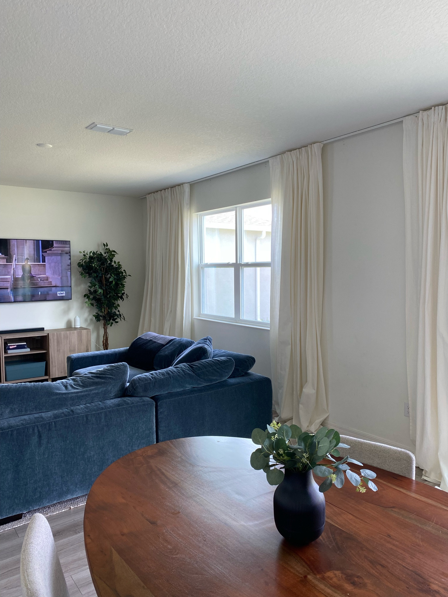 Ikea track curtain system. Affordable curtain track system. 

#LTKhome