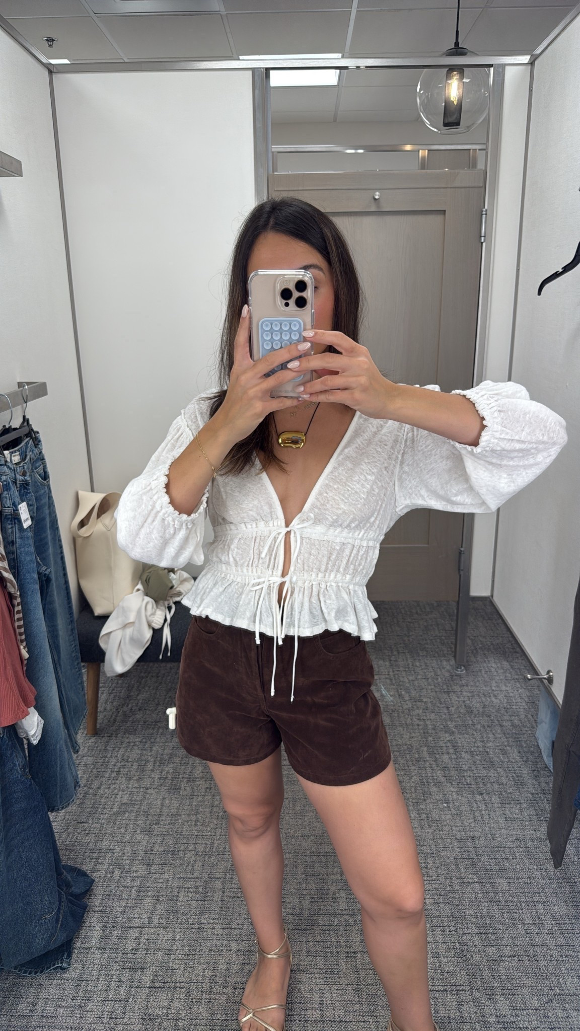 Obsessed with this top and shorts combo for fall from @nordstrom! The top is actually on sale and super lightweight (perfect for transitional time) I’m wearing a small top and 25 shorts! 

#nordstrompartner #fallseason #miamifall 

#LTKSaleAlert #LTKFindsUnder100 #LTKStyleTip