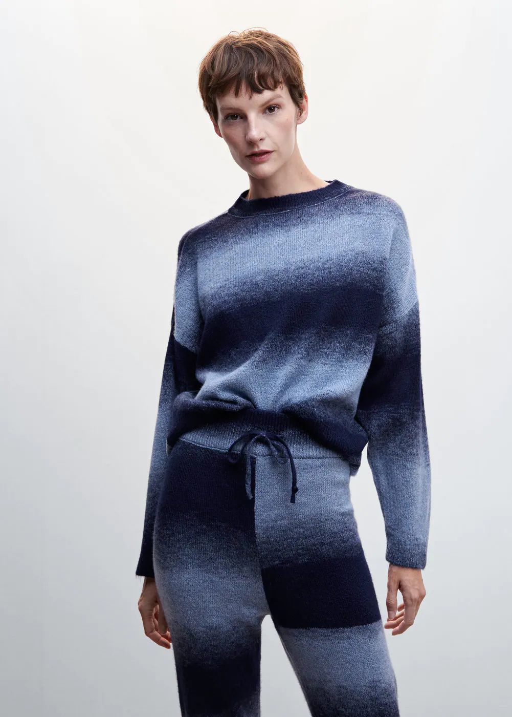 Ribbed round-neck sweater  -  Women | Mango United Kingdom | MANGO (UK)