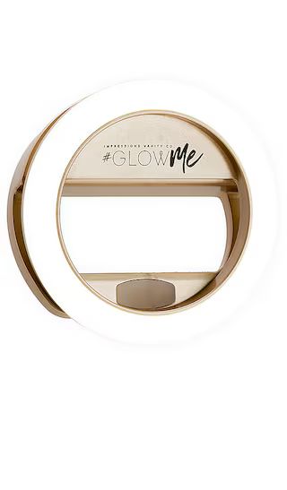 Impressions Vanity GlowMe 2.0 USB Rechargeable LED Selfie Ring Light in Champagne Gold. | Revolve Clothing (Global)