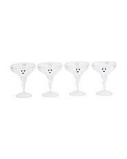 Set Of 4 Ghost Acrylic Glasses | TJ Maxx