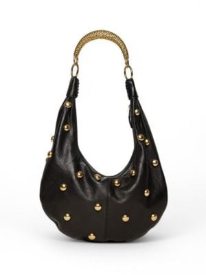 Miller Studded Leather Hobo Bag | Saks Fifth Avenue OFF 5TH
