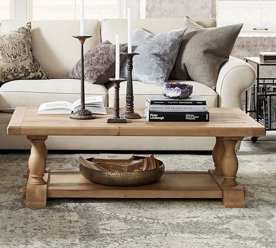 Parkmore Reclaimed Wood Coffee Table | Pottery Barn (US)