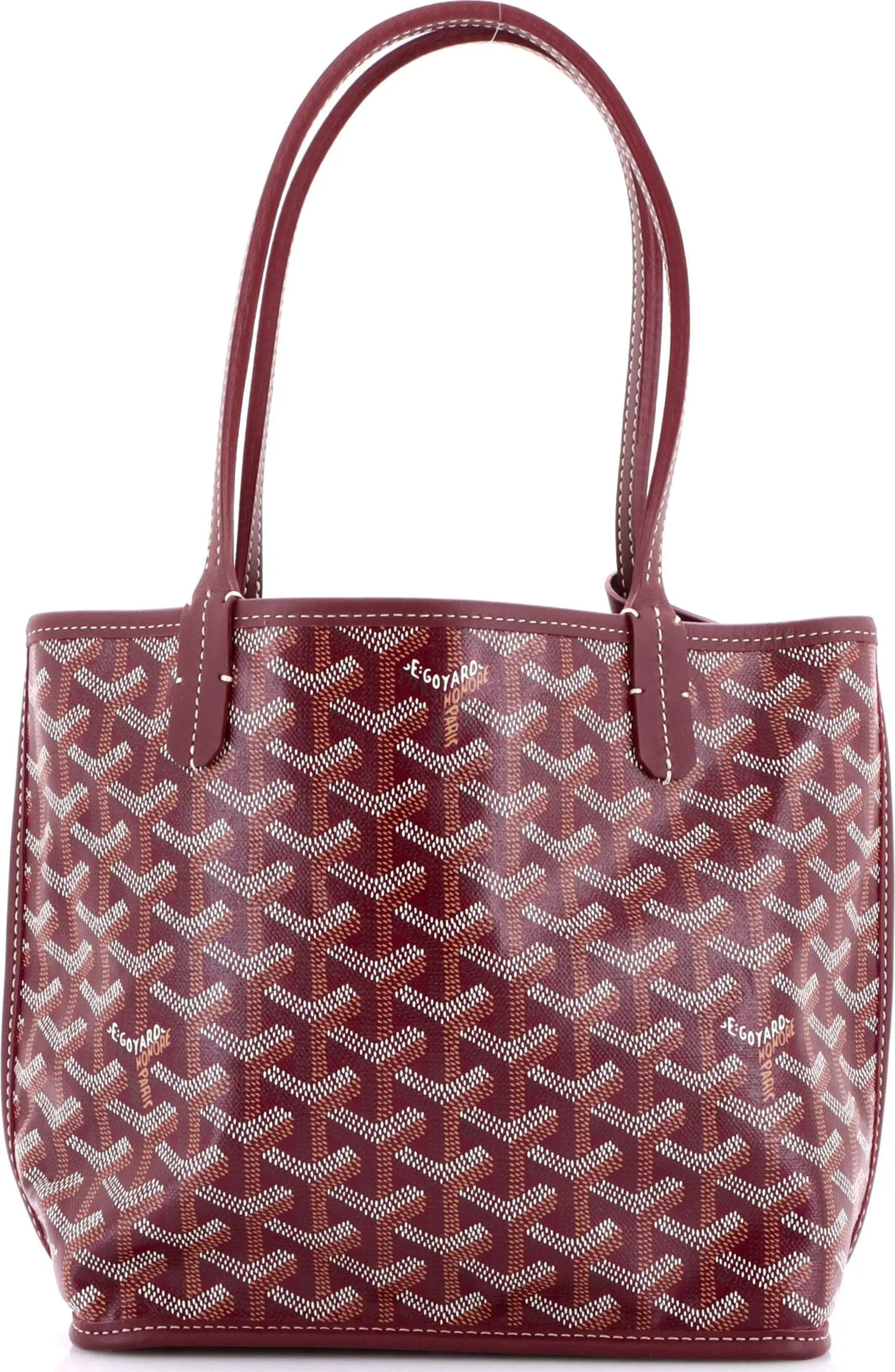 Pre-Owned Goyard Anjou Reversible Tote Coated Canvas Mini | Nordstrom | Nordstrom