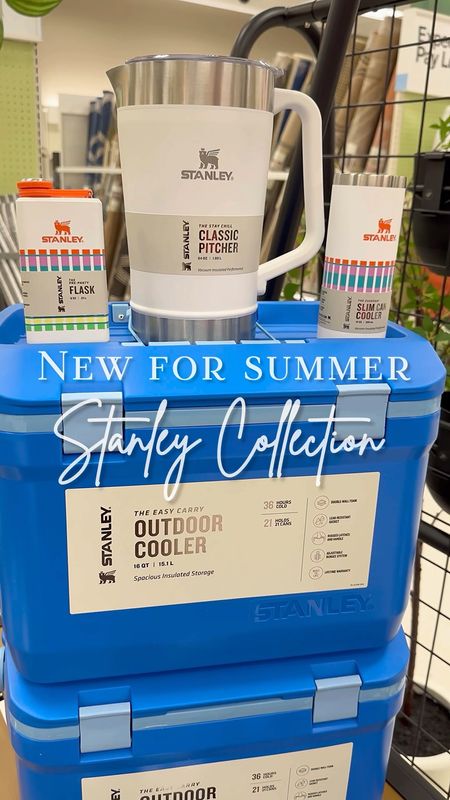 New Stanley drop at target and this collection is filled with summer must haves. New water jugs, tumblers, pitchers, coolers, can coolers, and more! 

Find these linked in my profile 🥤
•

#target #targetfinds #bullseyesplayground #targetdollarspot #targetclearance #targetstyle #dollartree #targetbullseyeplayground #sportsmom #kitchen #pantry #starbucks #glasscups #musthaves #easterbasket #stanleycup #kitchenorganization #coffeebar #marchmadness #homegoods #caraccessories #walmart #clearance #springbreak #vacation #easter #easterdecor #dollarstore #coffee @target

#LTKtravel #LTKfamily #LTKFestival