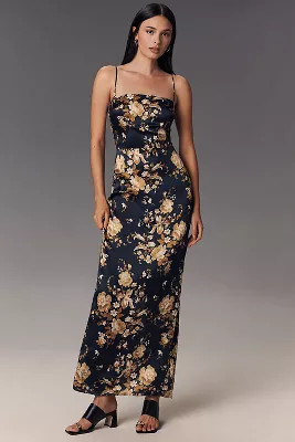 Reformation Frankie Silk Maxi Dress | Anthropologie (US)