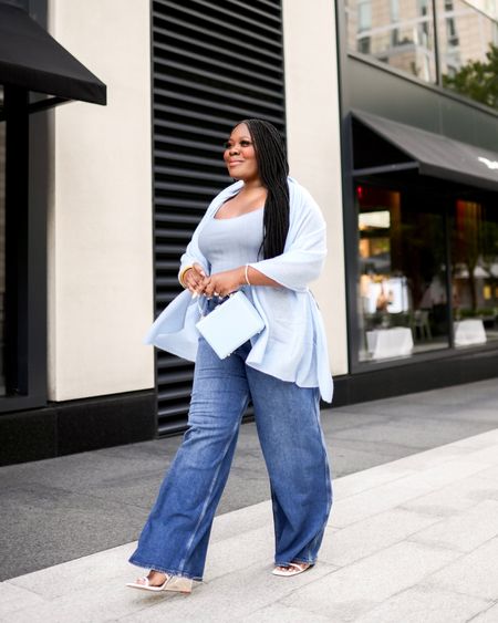Prepare to be sick of me in these jeans because I’m obsessed 🤩👖💙 They will be part of every outfit for Fall, literally 😅 And how chic is this Cashmere wrap ? It takes my outfit from day to night especially with the temperature dropping. It’s the perfect timeless accessory for Fall. It comes in 10 amazing colors. 
Now until Sept 19th  you can get up to a $1,200 Gift Card with your qualifying purchase at @Bloomingdale's. Gift Cards can be redeemed on all merchandise!!! 

#LTKsalealert #LTKCon #LTKSeasonal