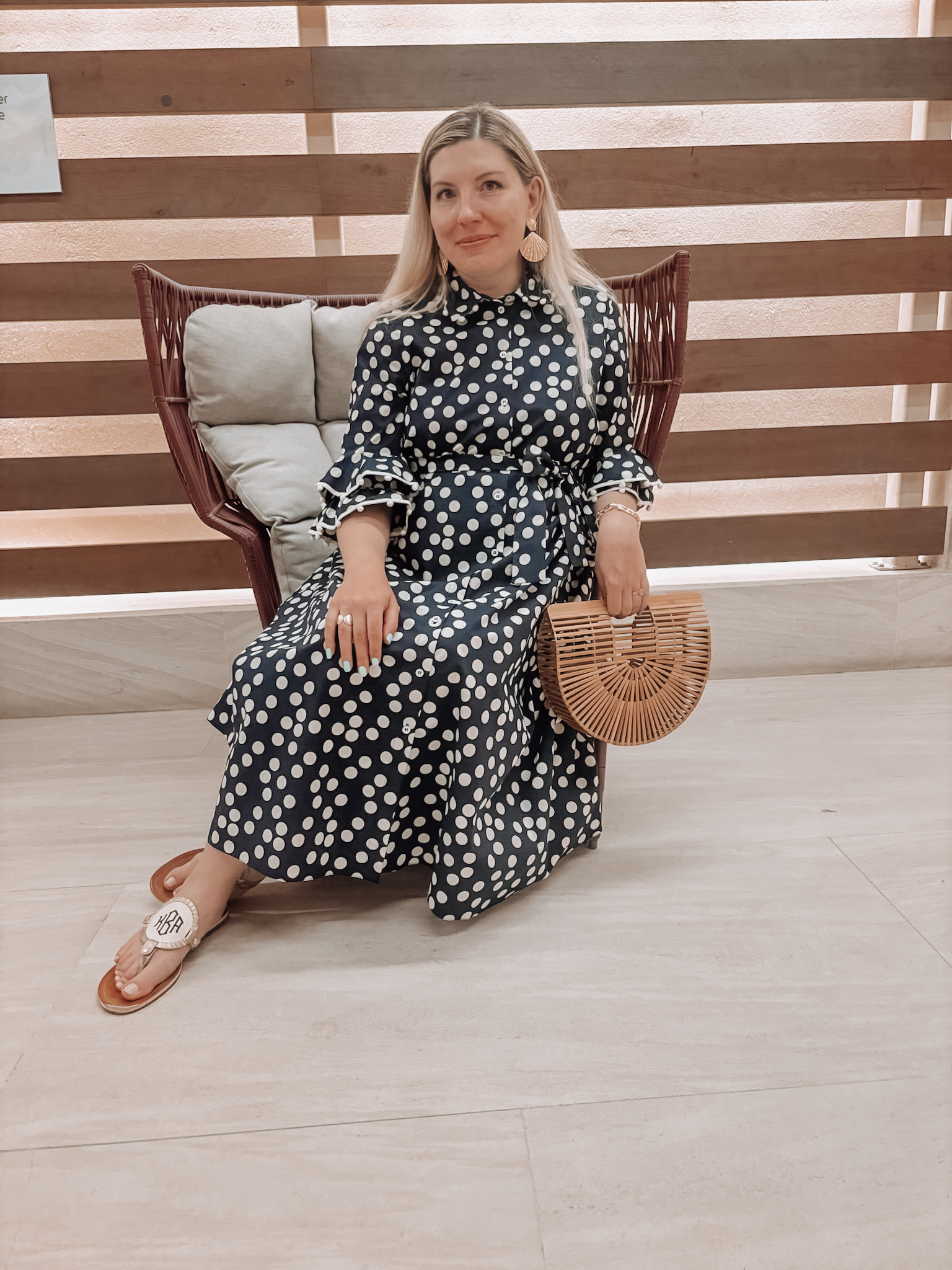 Wearing the dress that I picked up from the consignment store earlier in the trip!

#LTKShoeCrush #LTKItBag #LTKSeasonal