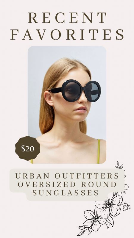 Love these sunglasses from Urban Outfitters!

LTKunder100 / LTKunder50 / LTKsalealert / LTKstyletip / LTKworkwear / urban outfitters / sunglasses / oversized sunglasses / huge sunglasses / accessories / black sunglasses / recent faves / recent favorites / sale / sale alert / urban outfitters finds / round sunglasses / square sunglasses 

#LTKSeasonal #LTKstyletip #LTKFind