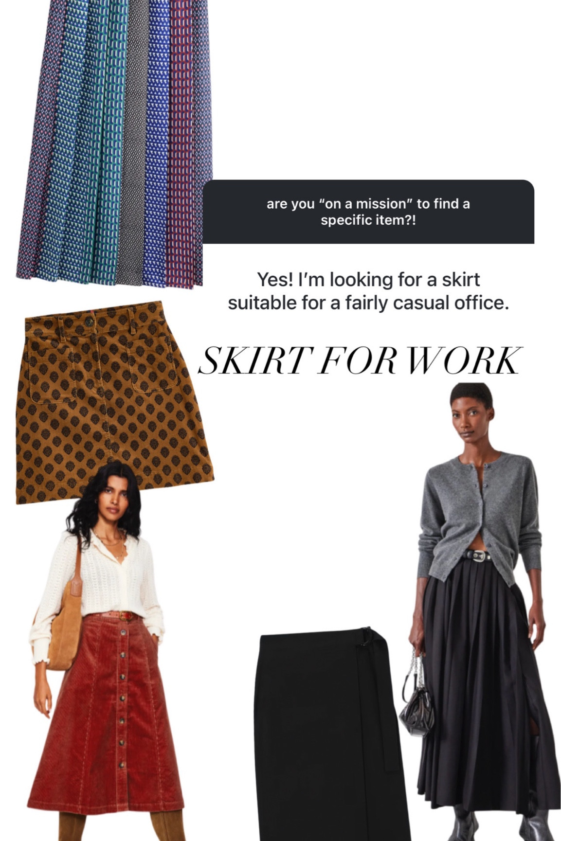 fun skirt for work 💃🏼

#LTKworkwear #LTKautumn #LTKeurope