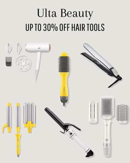 Ulta Beauty up to 30% off hair tools! 

#LTKstyletip #LTKsalealert #LTKbeauty