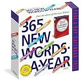 365 New Words-A-Year Page-A-Day Calendar 2022: For Students, Writers, Crossword Fanatics and Lovers  | Amazon (US)