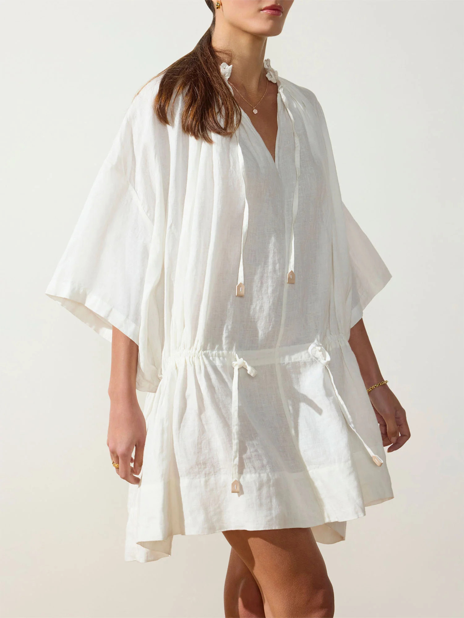 Brochu Walker | Women's St. Tropez Dress in Ivory | Brochu Walker