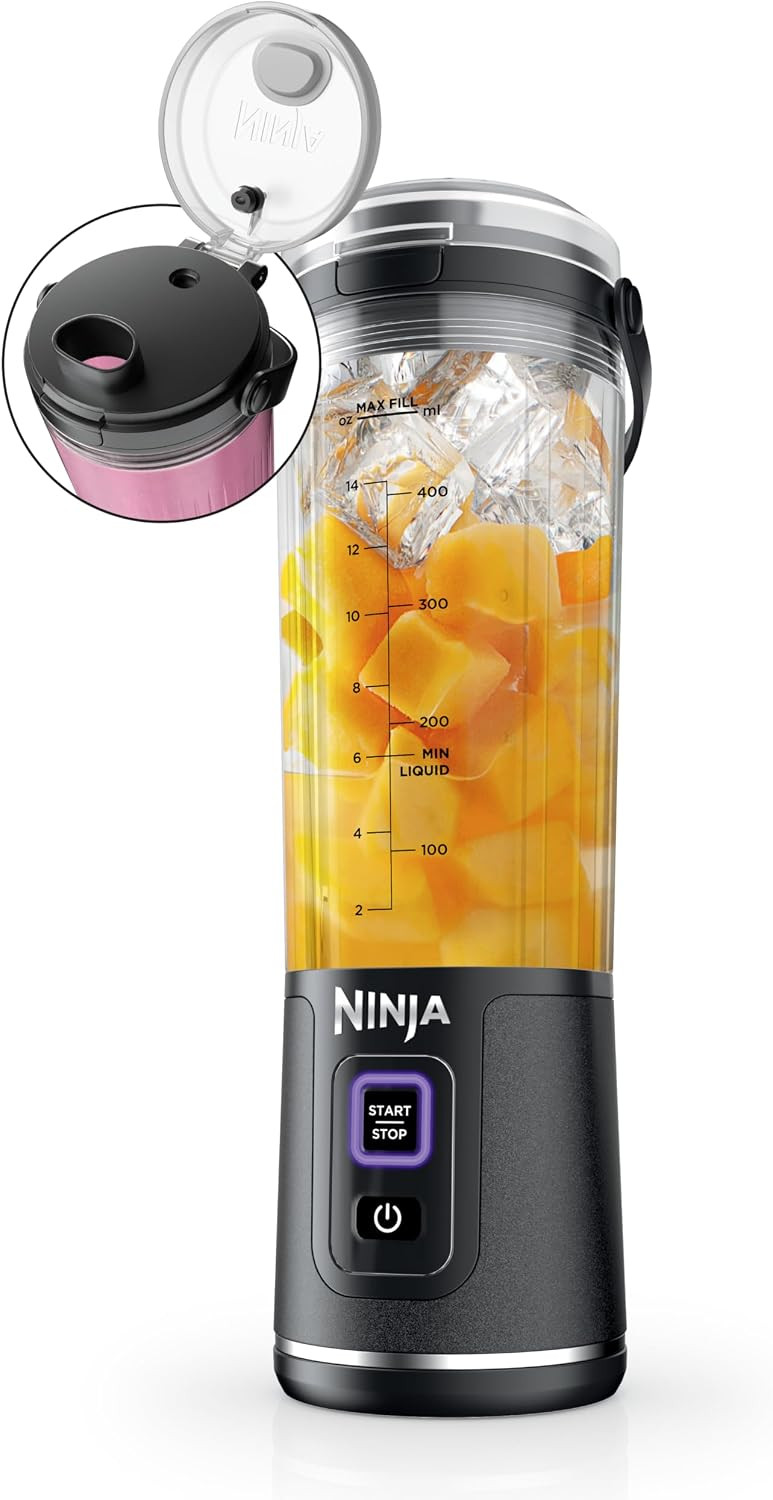 Ninja Blast Portable Blender, Cordless, 18oz Vessel, BC151MB | Amazon (US)