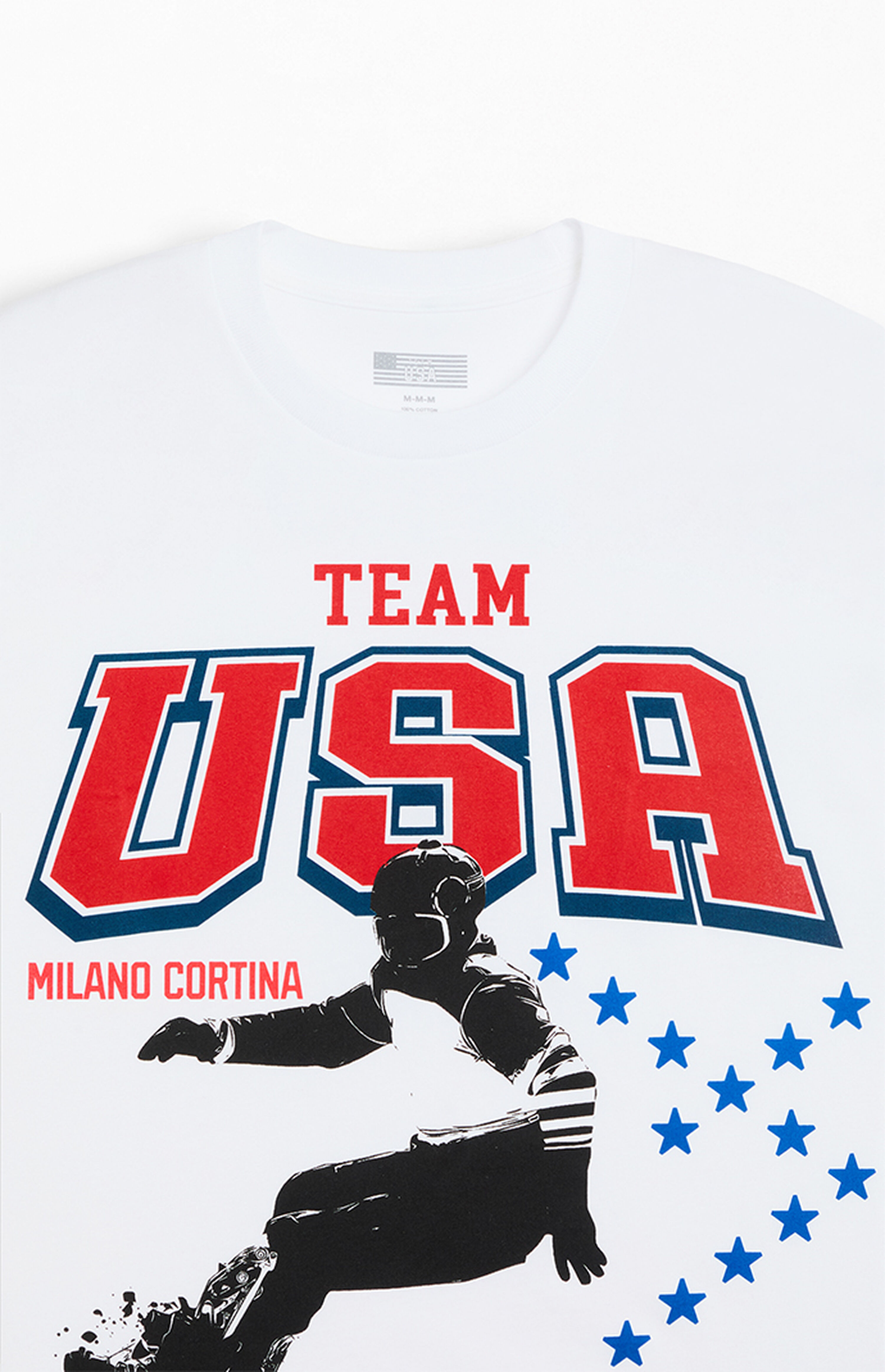 Olympics Milano Cortina Team USA Snowboarding Stars T-Shirt | PacSun