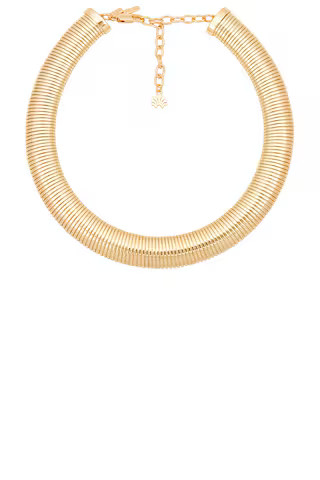 Lele Sadoughi Snake Chain Necklace in Gold from Revolve.com | Revolve Clothing (Global)