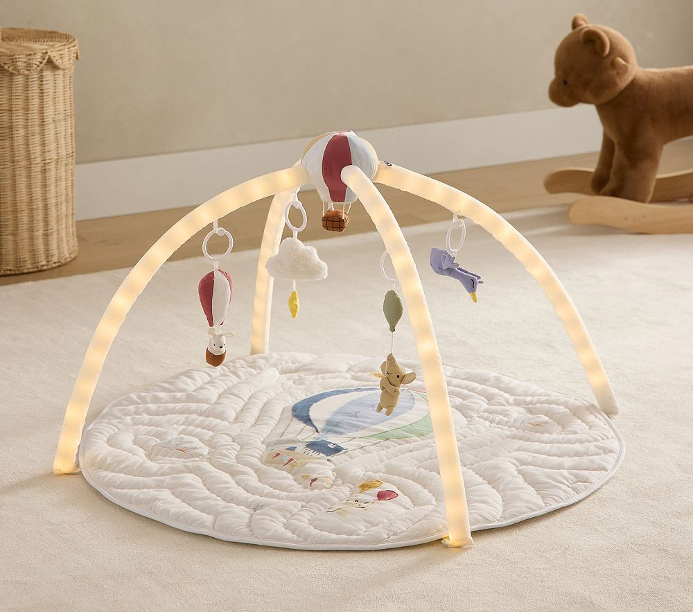 Light-Up Musical Hot Air Balloon Activity Gym | Pottery Barn Kids