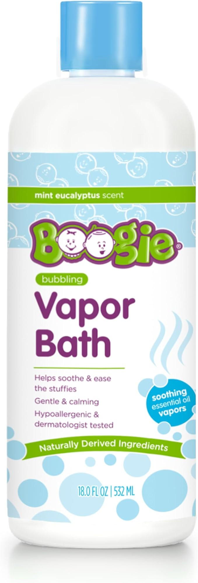 Boogie Kids Botanical Bubble Bath, Soothing Vapor, Made with Plant and Oat Extracts, Natural Esse... | Amazon (US)