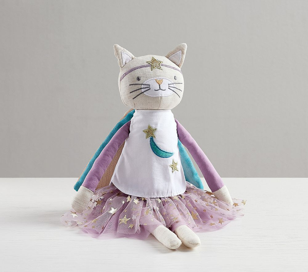 Designer Soft Animal Doll, Astro Kitty | Pottery Barn Kids