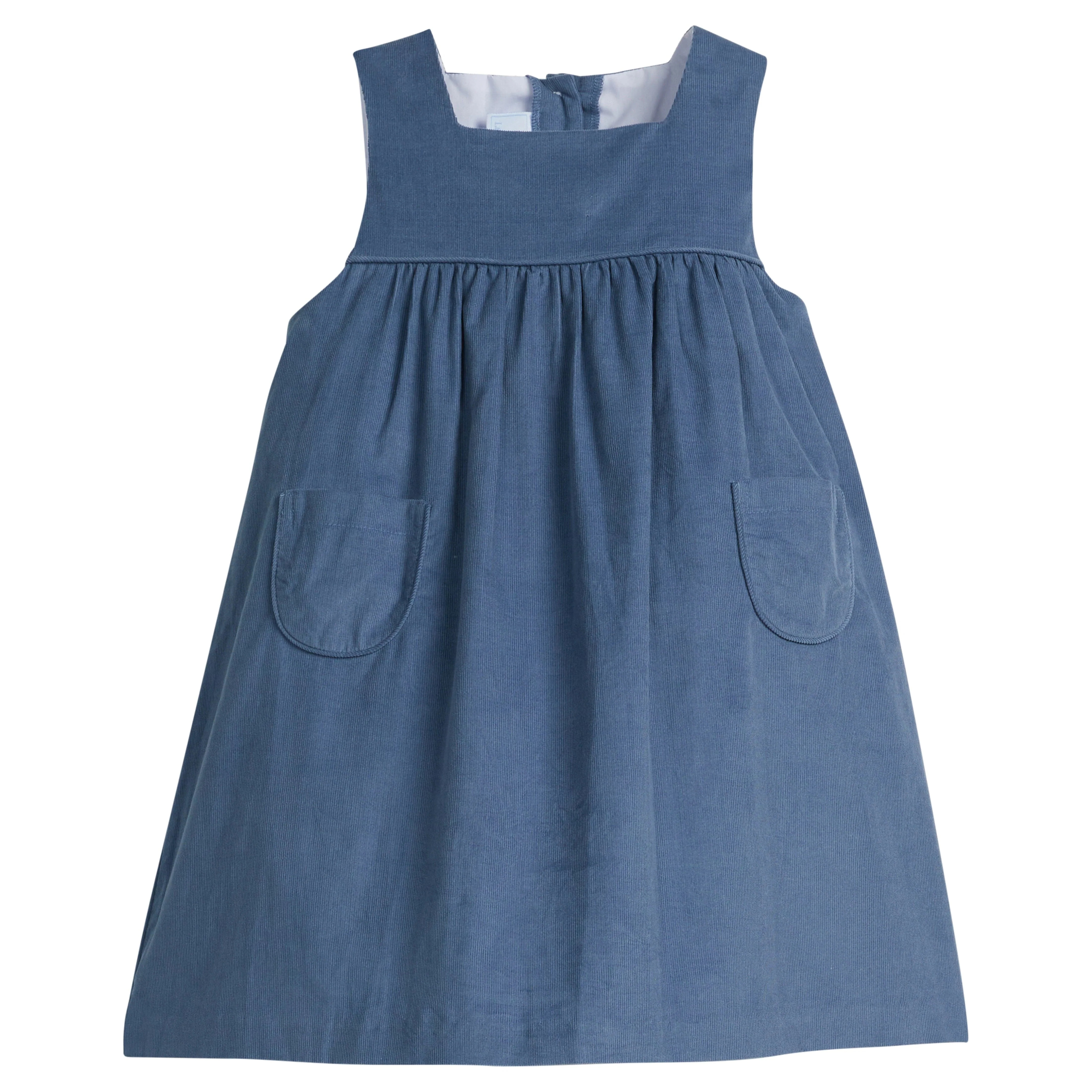 Girls Madison Jumper in Stormy Blue | Little English