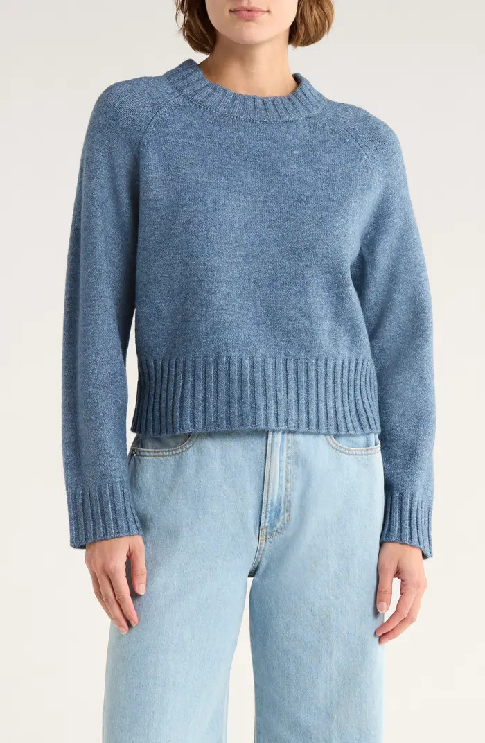 French Connection Crewneck Crop Sweater | Nordstromrack | Nordstrom Rack
